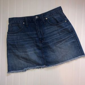 Madewell Denim Skirt Size 30